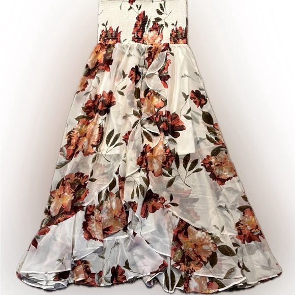 Venus Strapless floral summer maxi dress, medium. NWOT never worn! - Picture 6 of 9